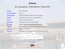 Tablet Screenshot of bolimbo.dk